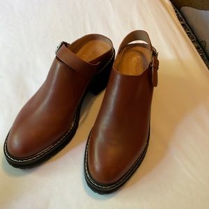 Madewell sling back mule (convertible strap)